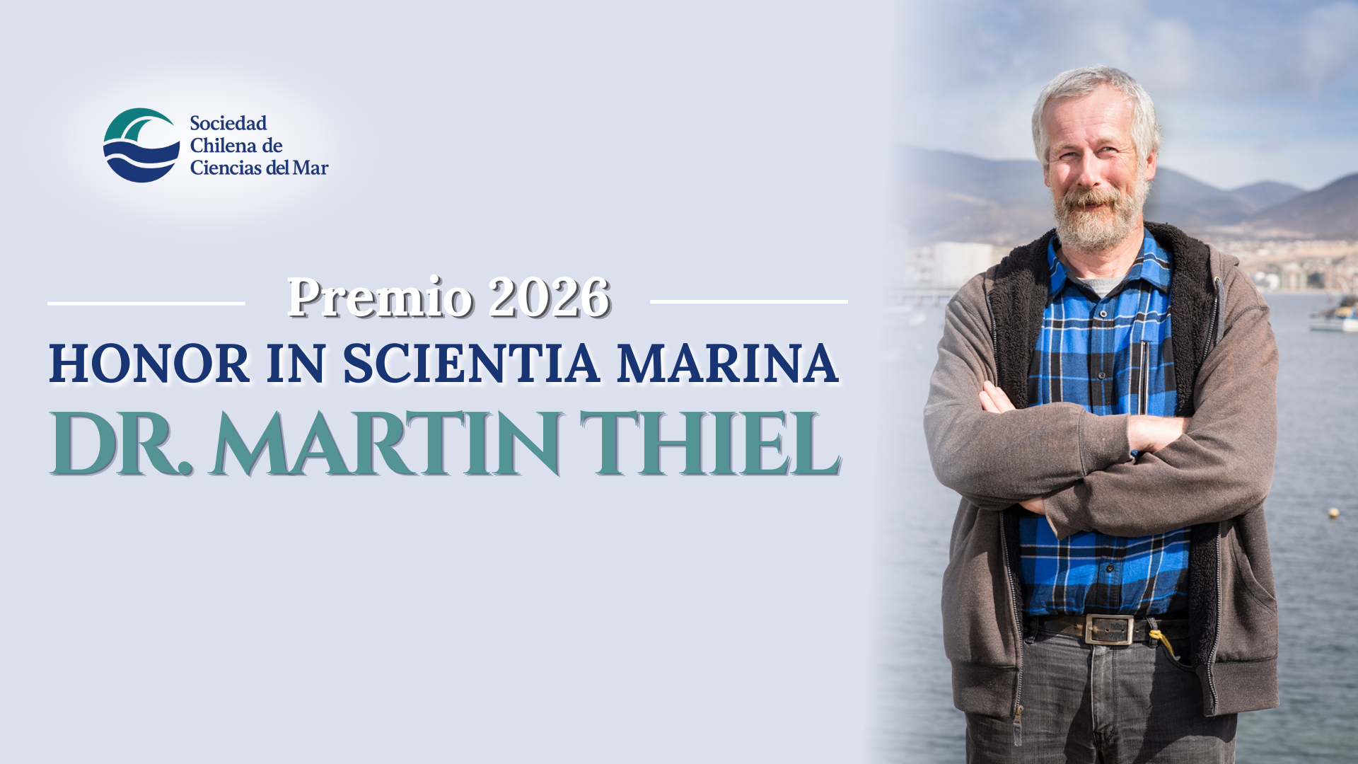 Dr. Martin Thiel: Premio Honor in Scientia Marina 2026